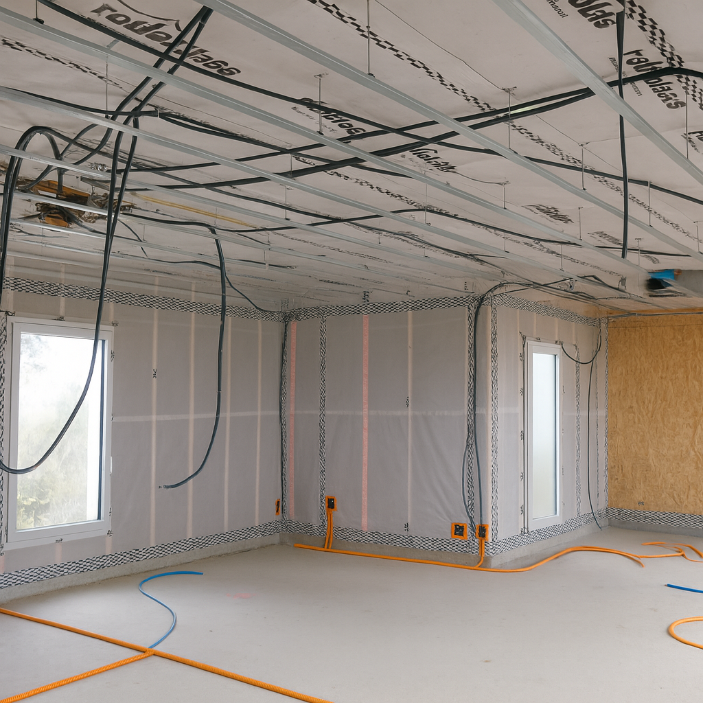 Installation électrique professionnelle